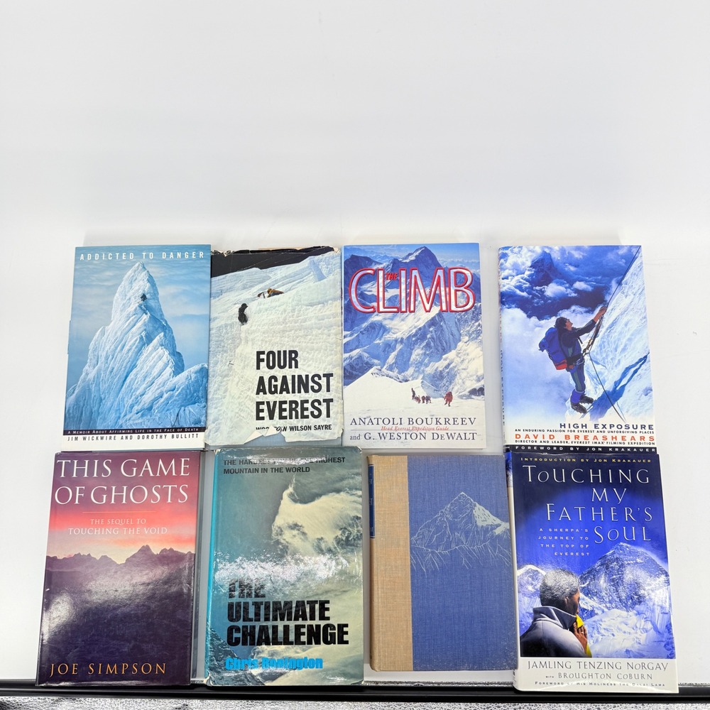 Lot 8 books The Conquest of Everest 1954 1st Edition The Climb